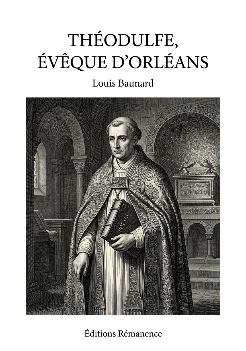 Théodulfe, évêque d'Orléans - Louis Baunard (Couverture)