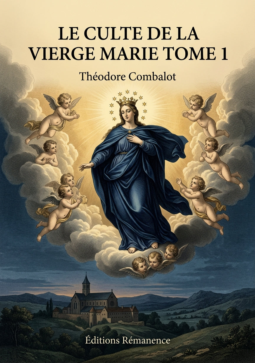Le culte de la Vierge Marie Tome 1 - Théodore Combalot (Couverture)