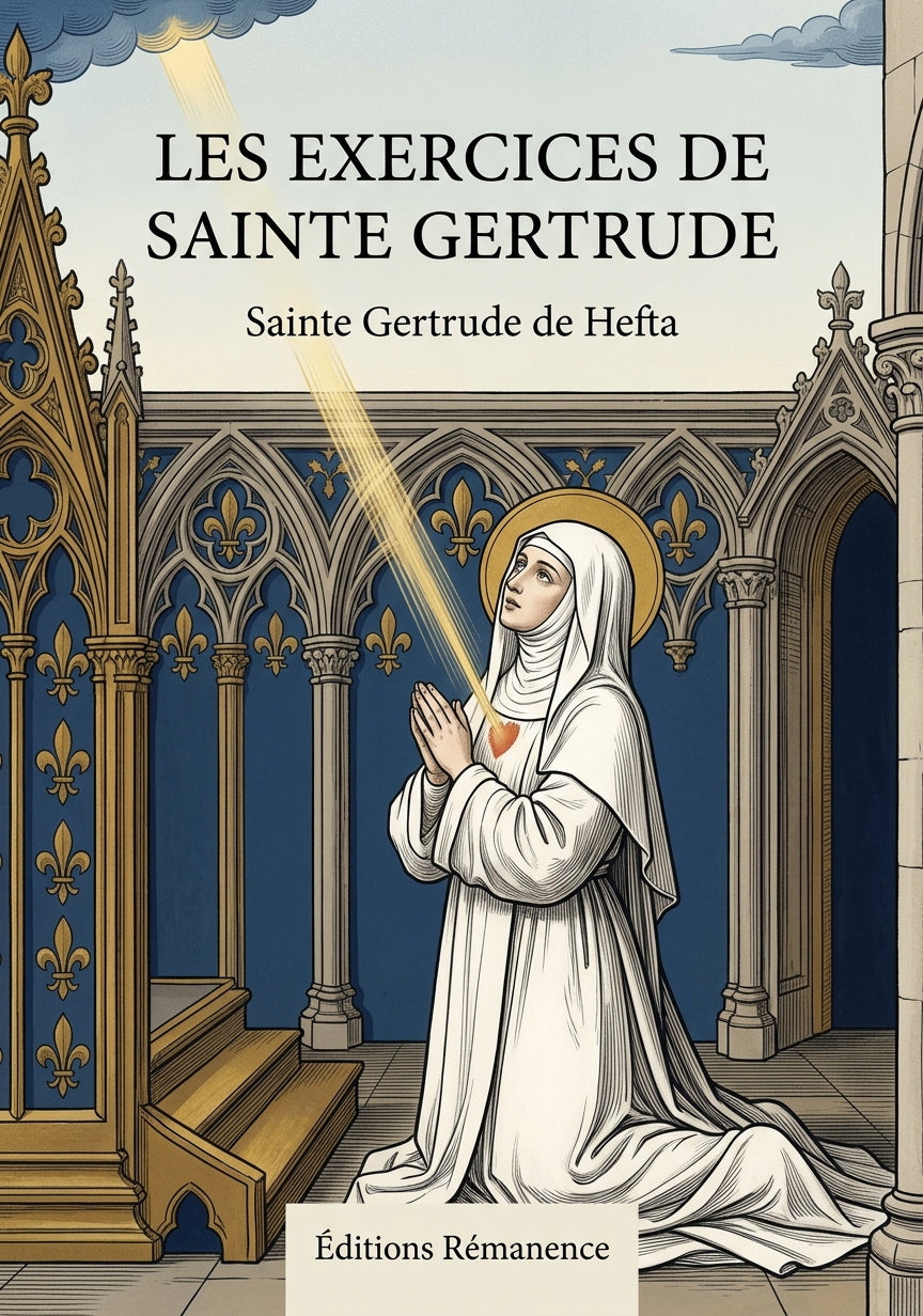 Les exercices de Sainte Gertrude - Sainte Gertrude de Hefta (Couverture)