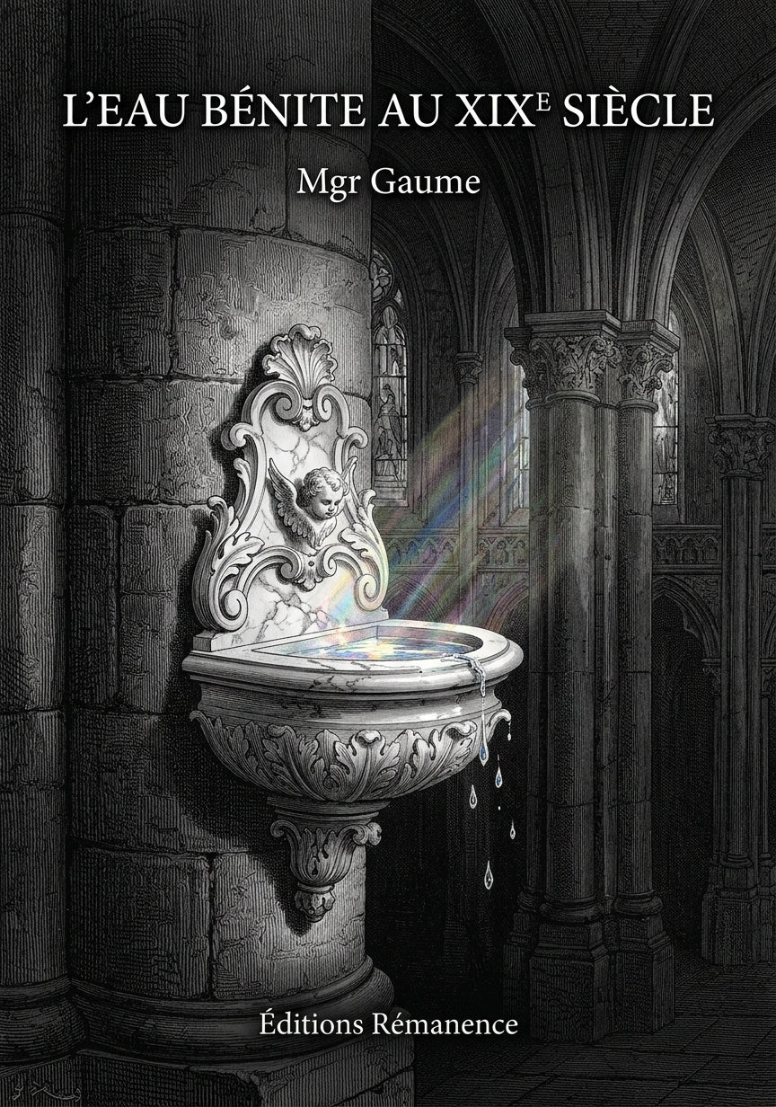 L'eau bénite au XIXe siècle - Mgr Gaume (Couverture)