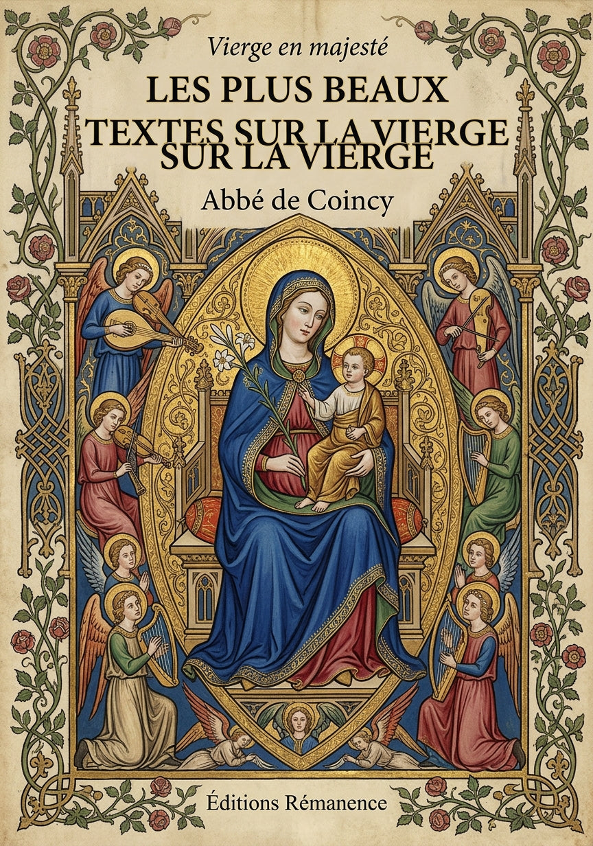 Les plus beaux textes sur la Vierge - Abbé de Coincy (Couverture)