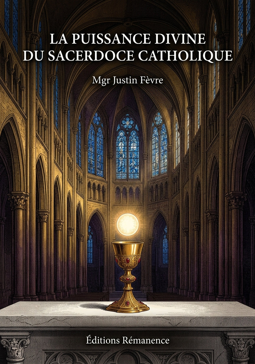 La puissance divine du sacerdoce catholique - Mgr Justin Fèvre (Couverture)