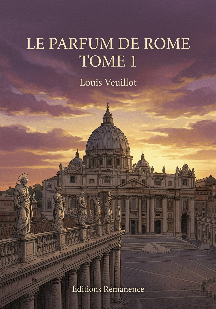 le parfum de Rome Tome 1 - Louis Veuillot (Couverture)