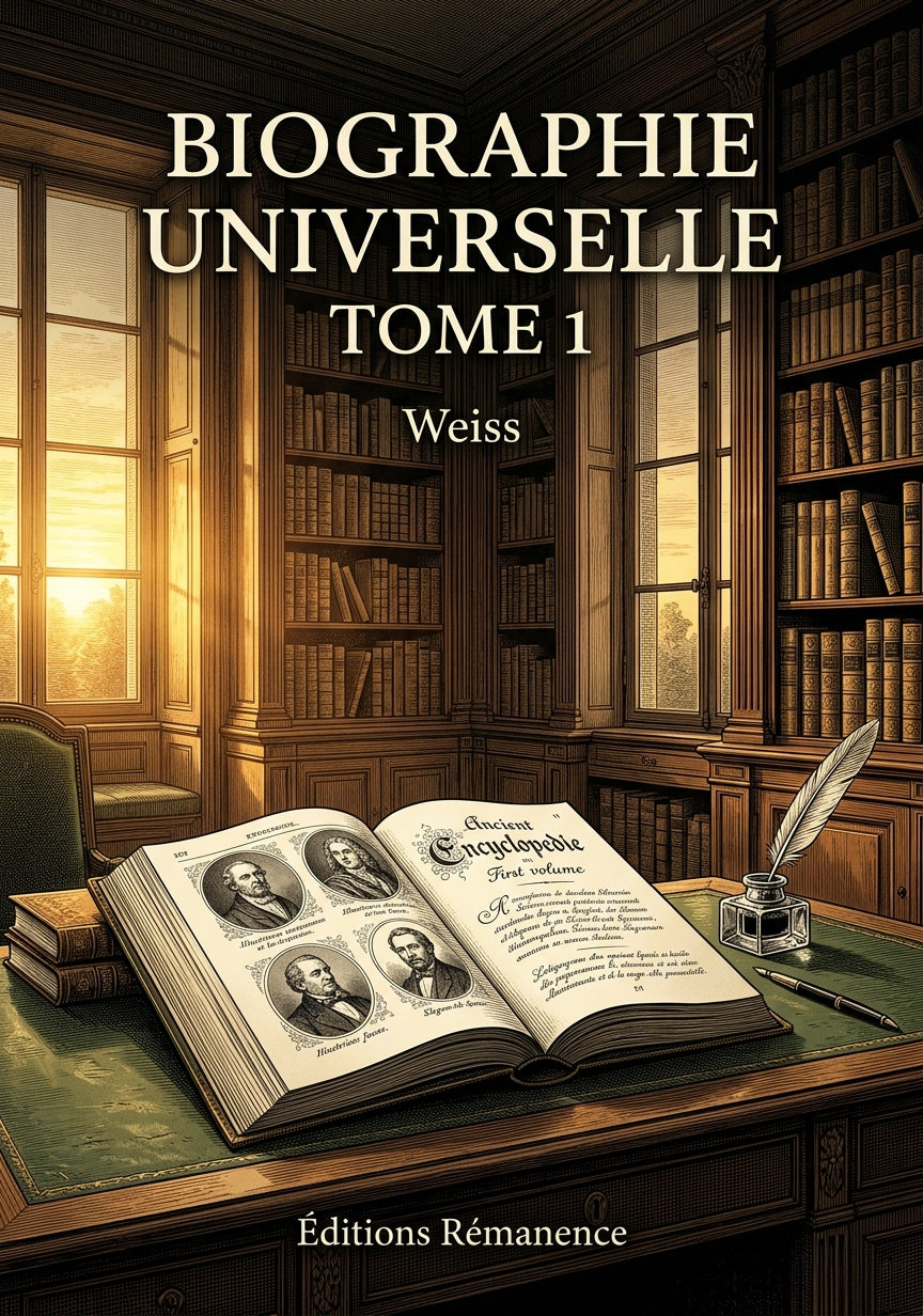 Biographie universelle Tome 1 - Weiss (Couverture)