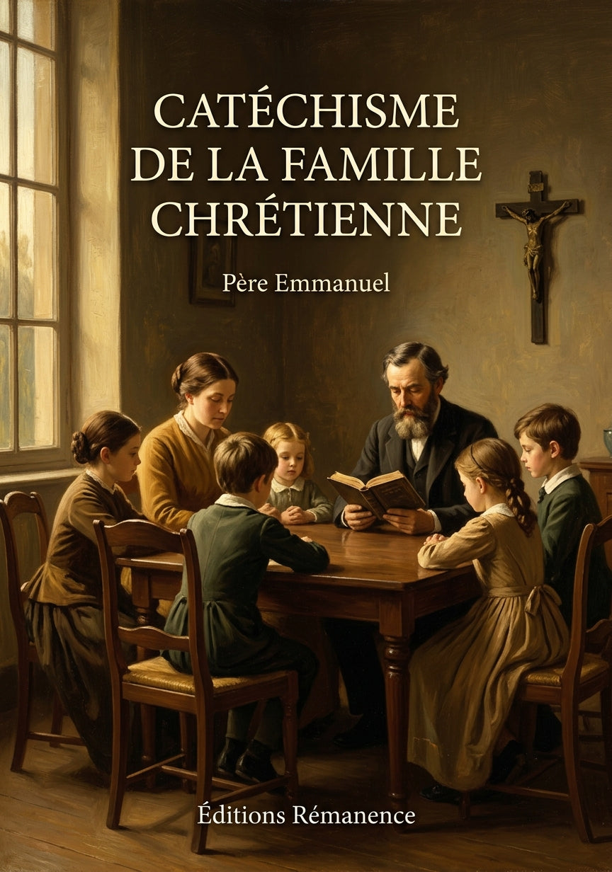 Catéchisme de la famille chrétienne - Père Emmanuel (Couverture)