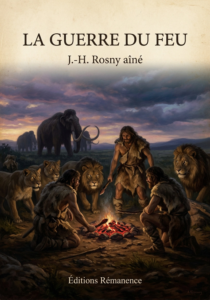 La Guerre du Feu - J.-H. Rosny aîné (Couverture)
