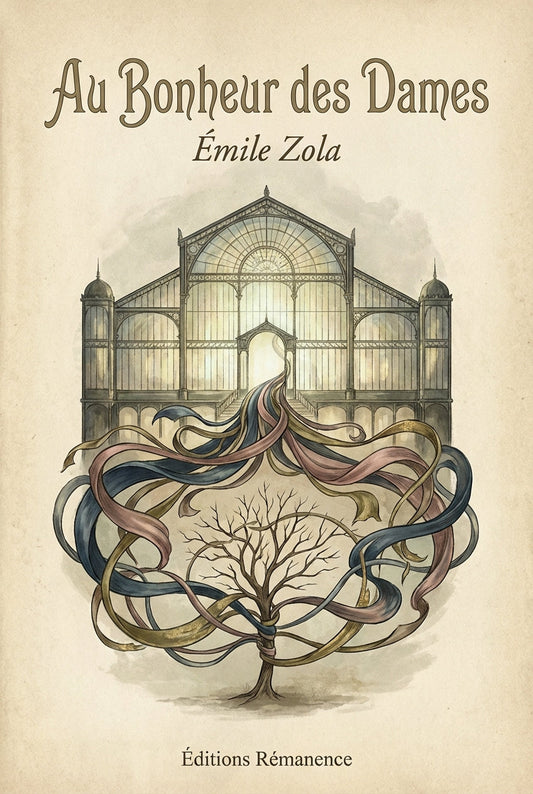 Couverture du livre Au Bonheur des Dames de Émile Zola, édition classique