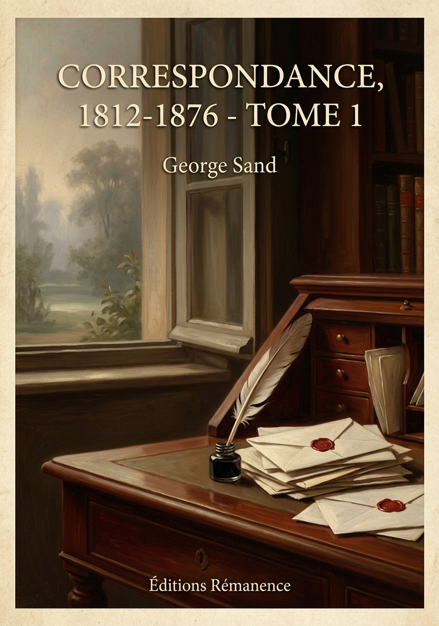 Correspondance, 1812-1876 - Tome 1 - Couverture