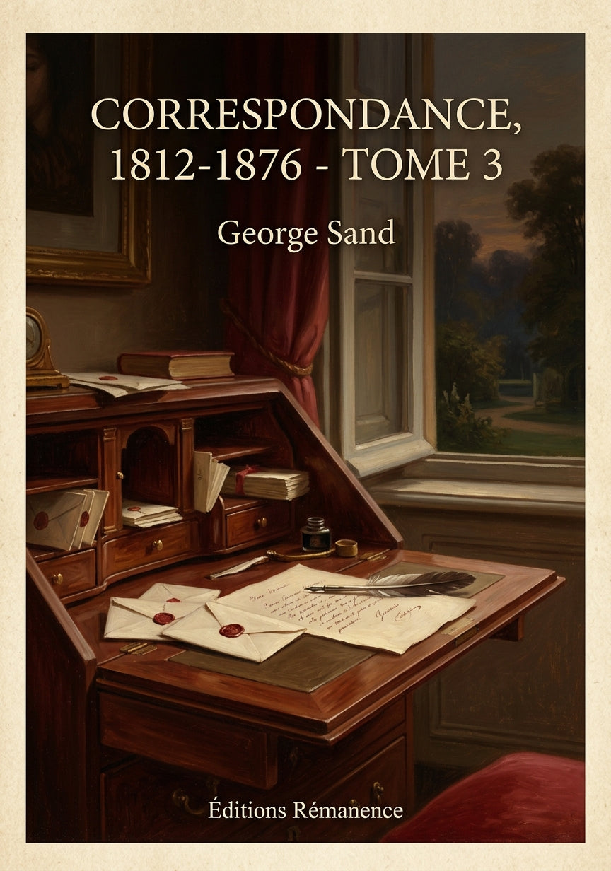 Correspondance, 1812-1876 - Tome 3 - Couverture