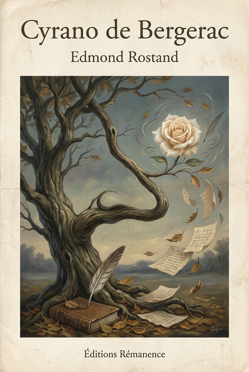Couverture du livre Cyrano de Bergerac par Edmond Rostand - Éditions Rémanence
