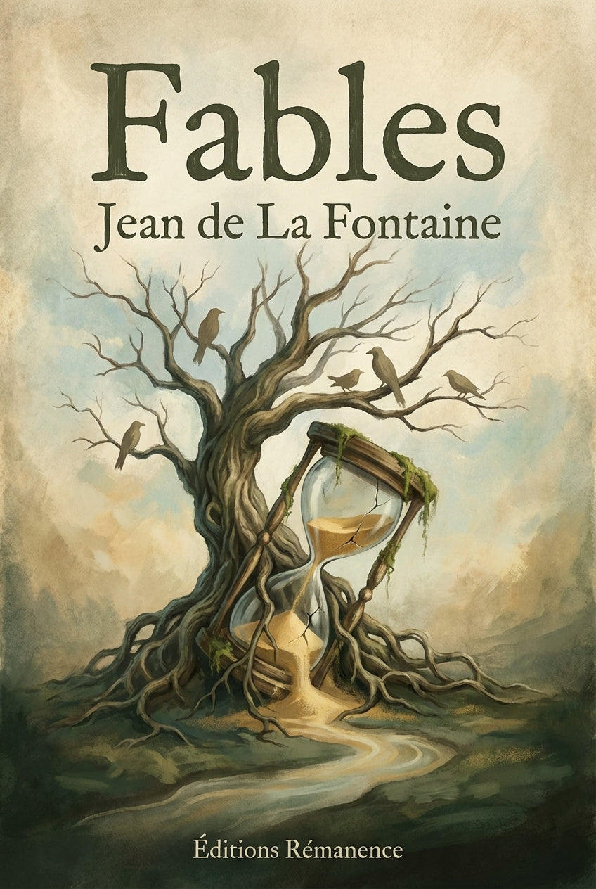 Édition reliée des Fables de Jean de La Fontaine, œuvre classique de la littérature française