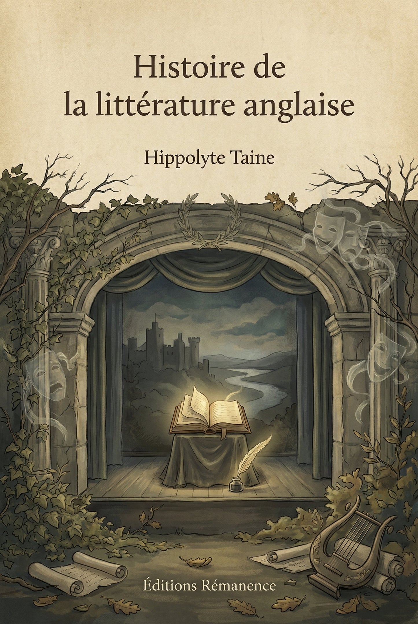 Couverture du livre Histoire de la littérature anglaise par Hippolyte Taine