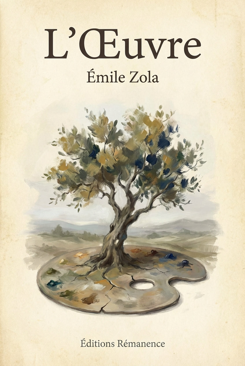 Couverture du roman L'Œuvre d'Émile Zola, collection classique