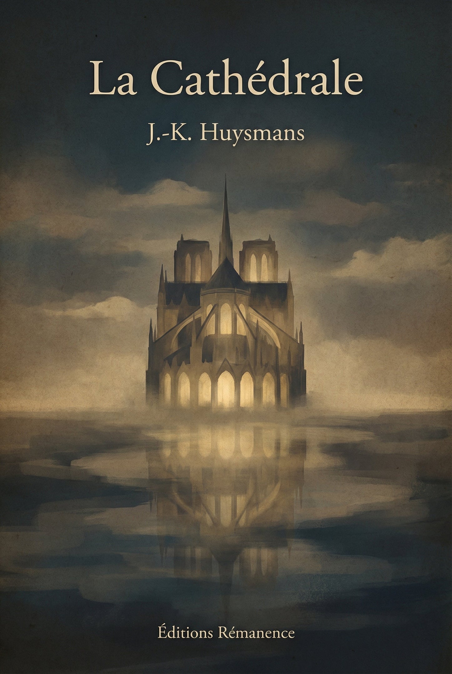 Couverture du livre La Cathédrale de J.-K. Huysmans évoquant l'architecture gothique et le symbolisme chrétien