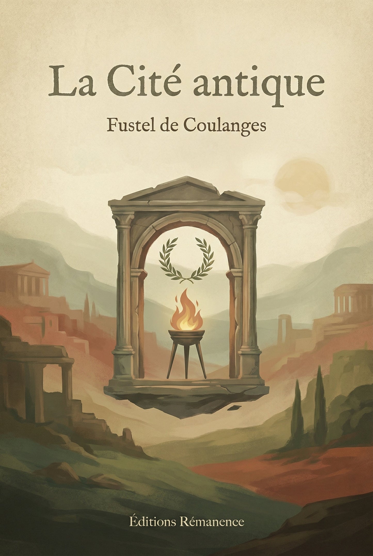 Couverture du livre La Cité antique de Fustel de Coulanges, classique d'histoire antique