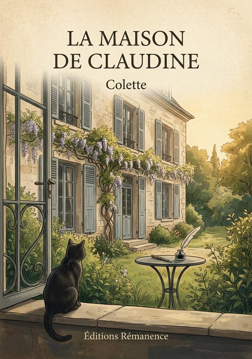 La maison de Claudine - Couverture