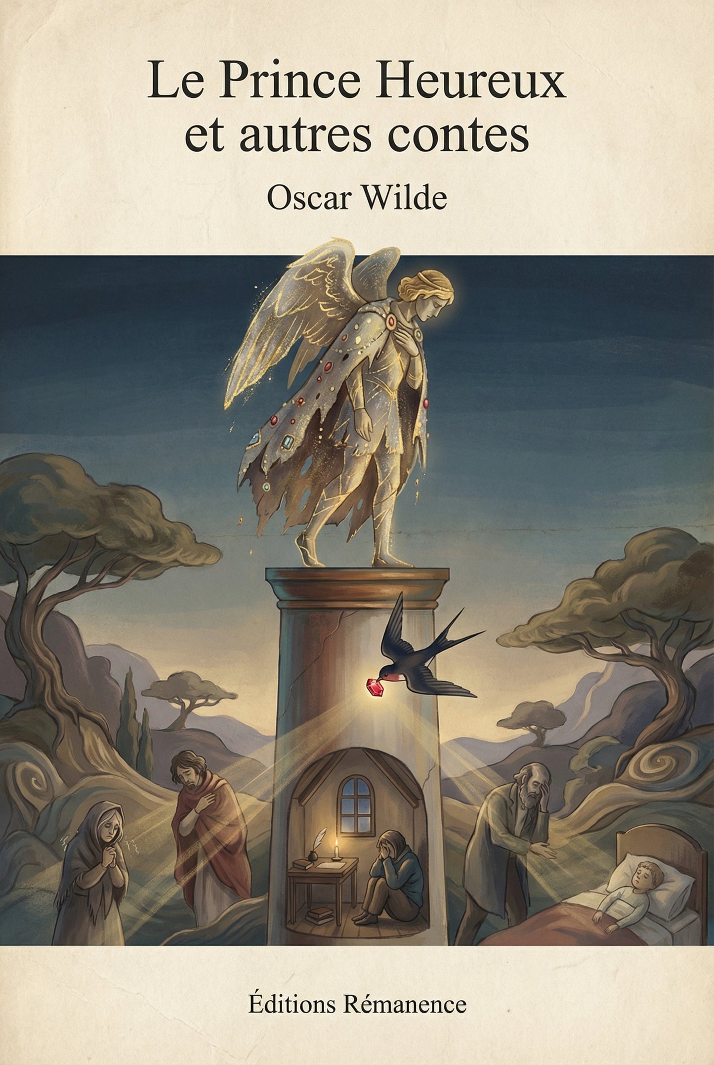 Couverture du livre Le Prince Heureux et autres contes d'Oscar Wilde