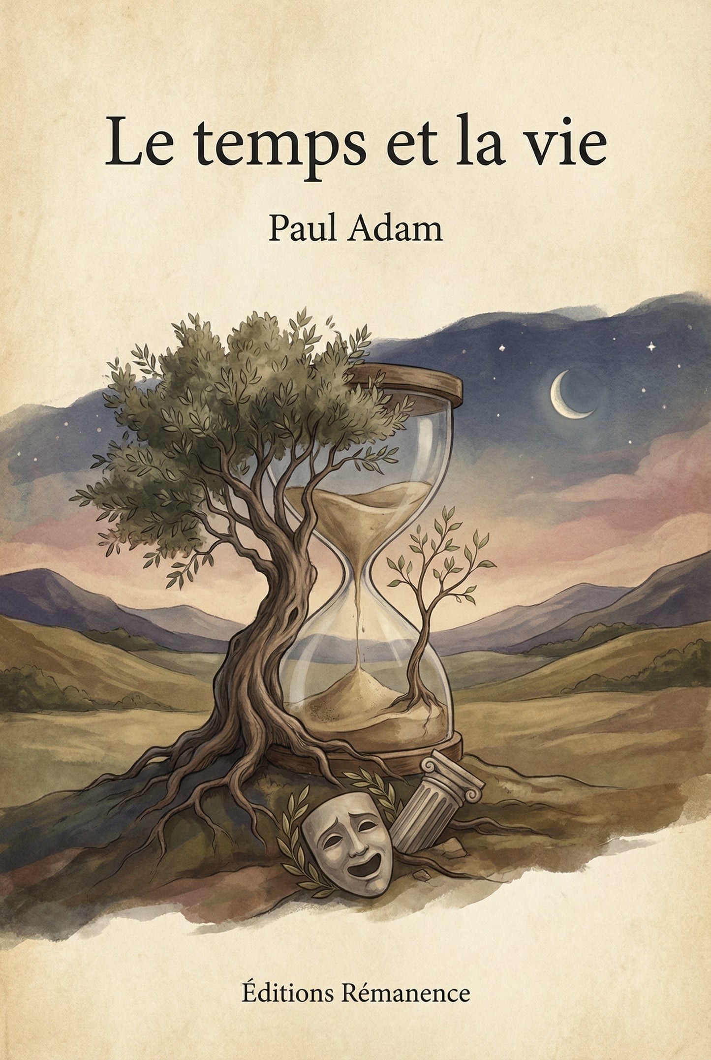 Édition ancienne du livre Le temps et la vie de Paul Adam