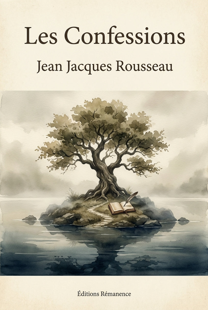 Édition classique du livre Les Confessions de Jean-Jacques Rousseau