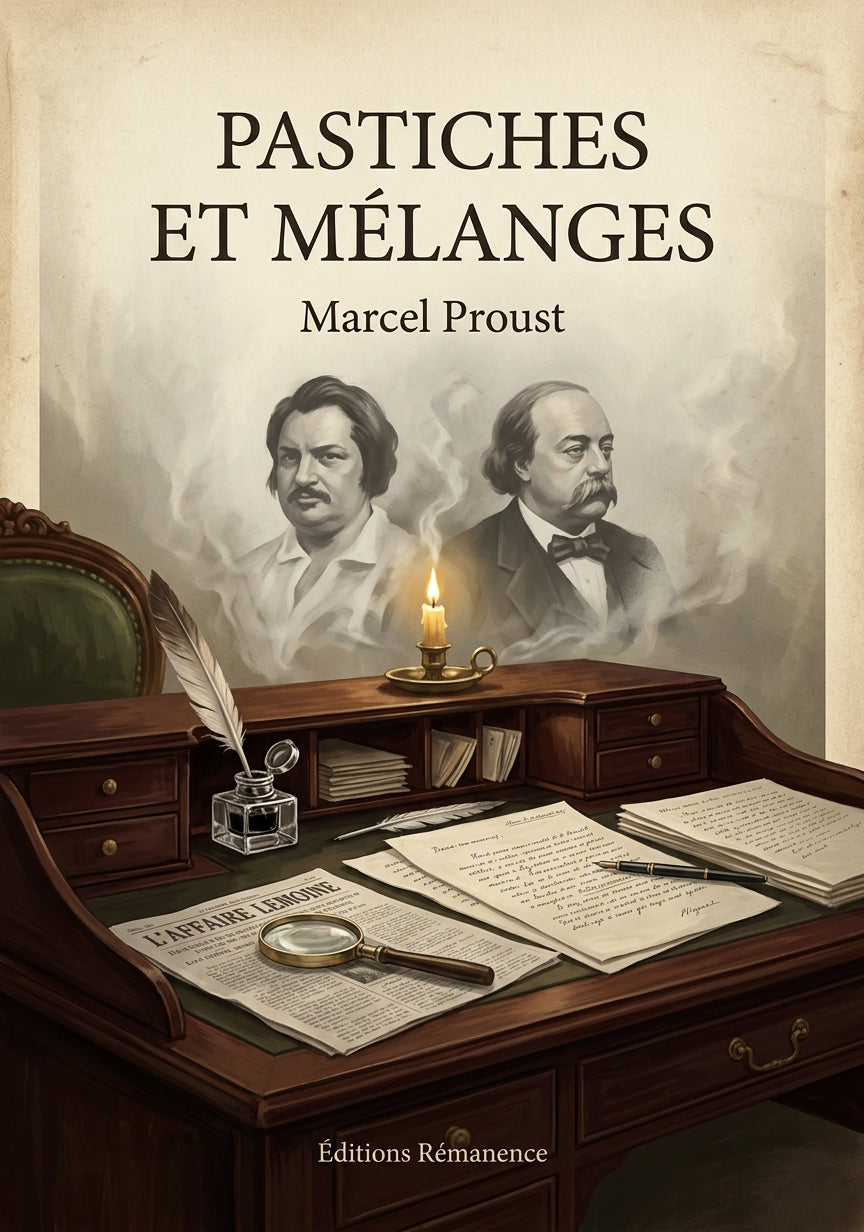 Pastiches et mélanges - Couverture