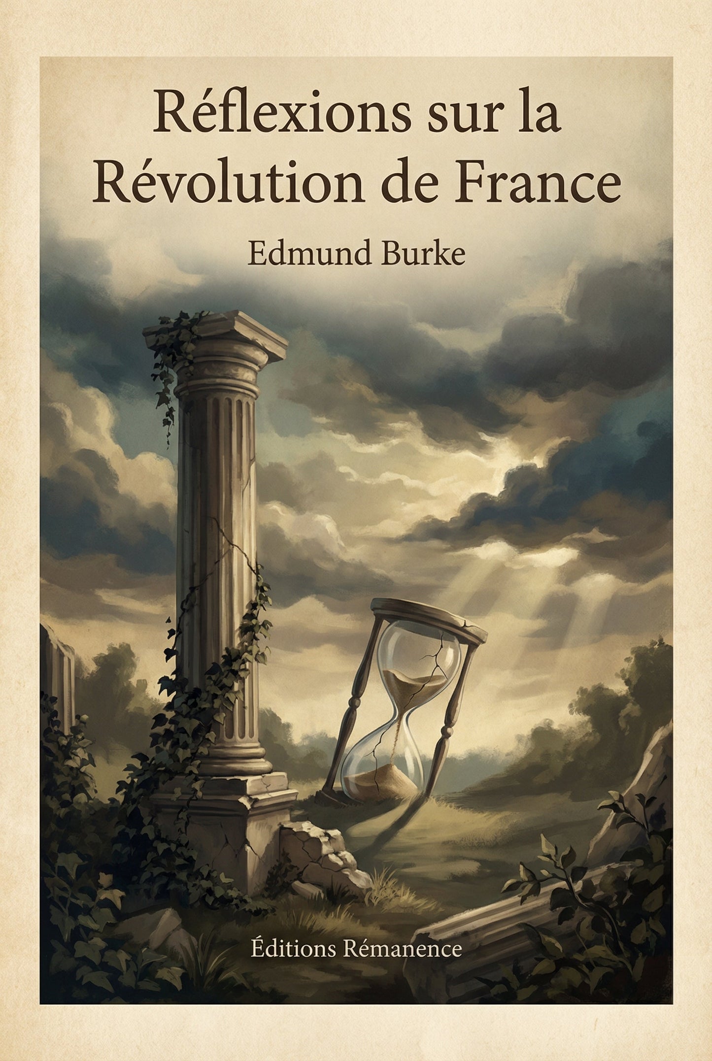 Couverture de l'ouvrage Réflexions sur la Révolution de France d'Edmund Burke