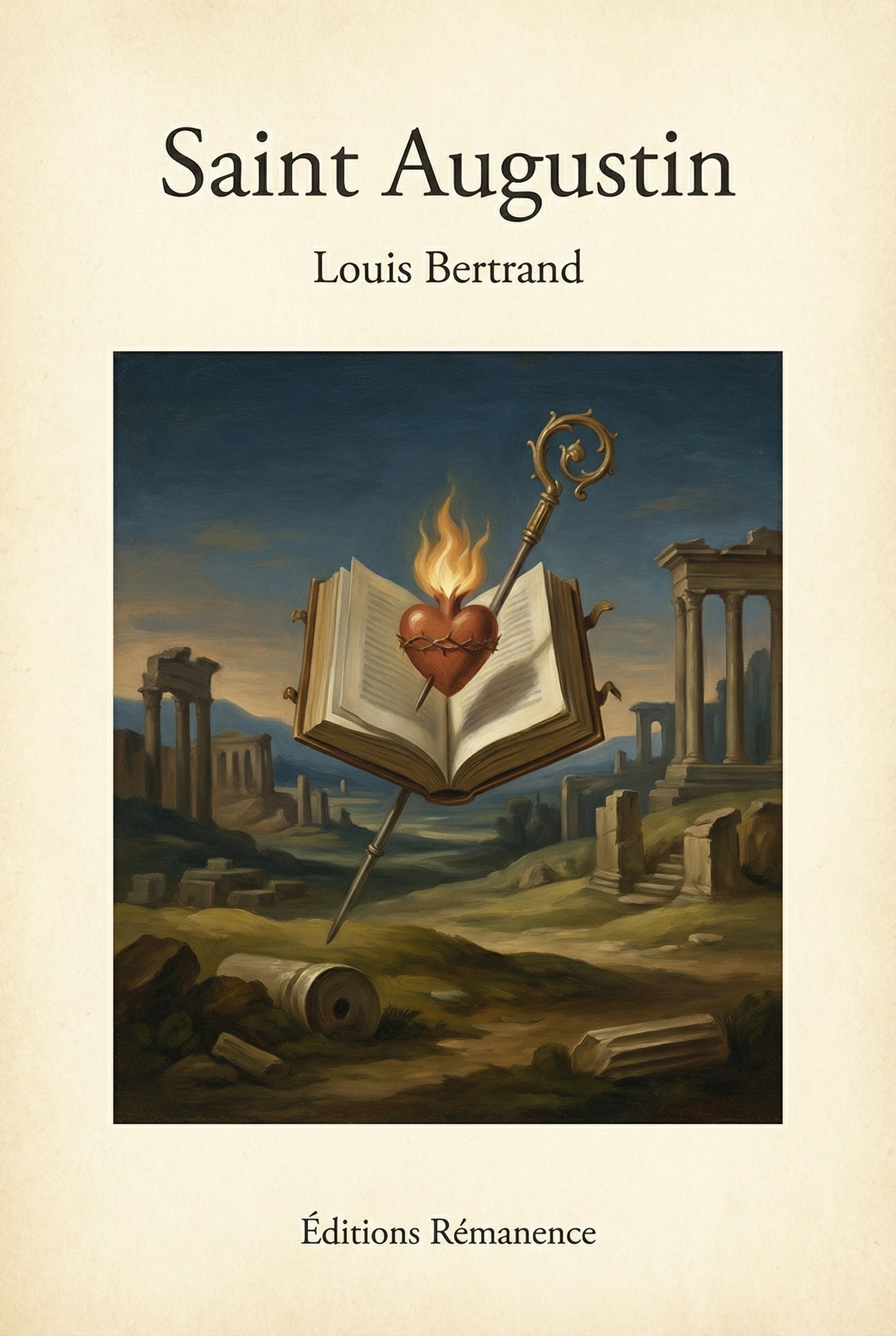 Couverture de la biographie Saint Augustin par Louis Bertrand