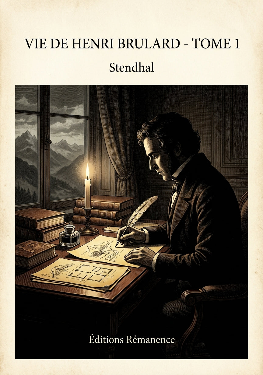 Vie de Henri Brulard - Tome 1 - Couverture