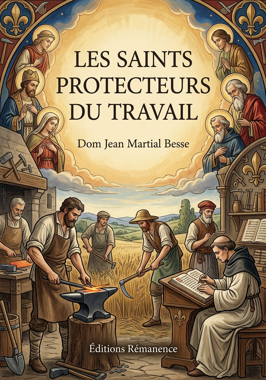 Les saints protecteurs du travail - Dom Jean Martial Besse (Couverture)