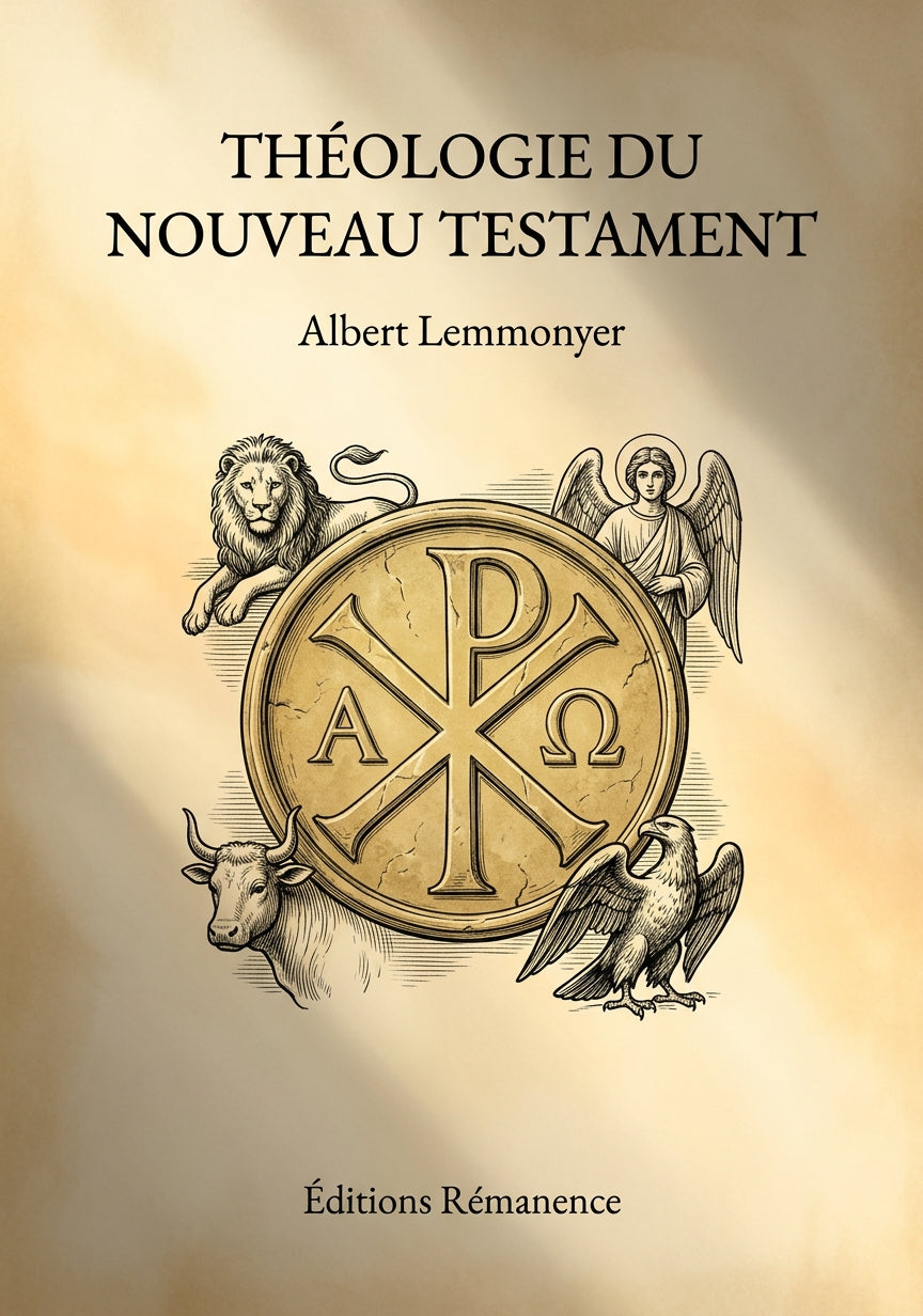 Théologie du Nouveau Testament - Albert Lemmonyer (Couverture)