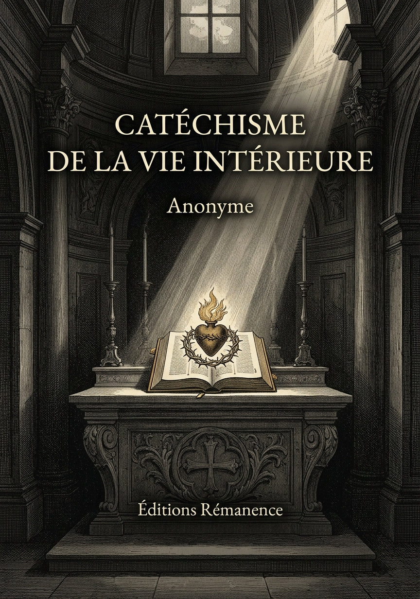 Catéchisme de la vie intérieure - Anonyme (Couverture)