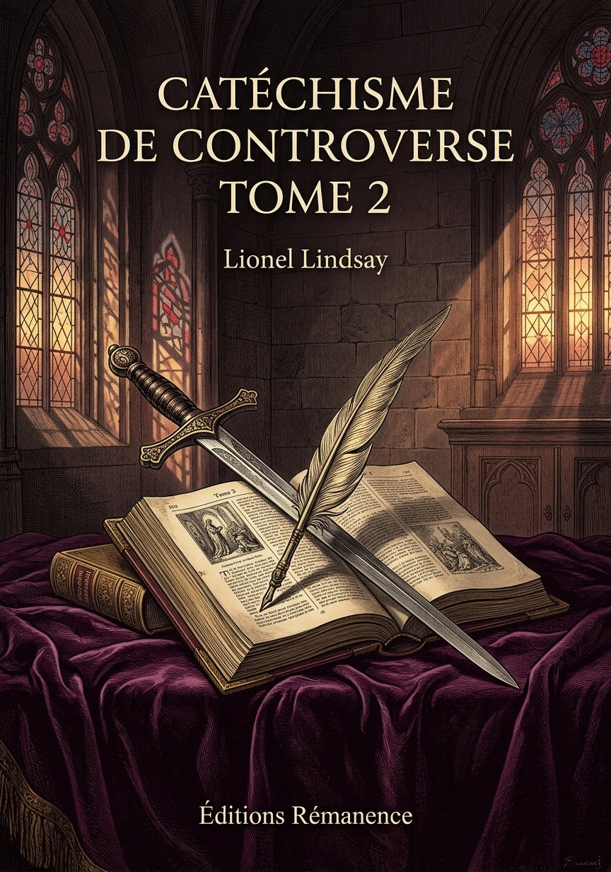 Catéchisme de controverse Tome 2 - Lionel Lindsay (Couverture)