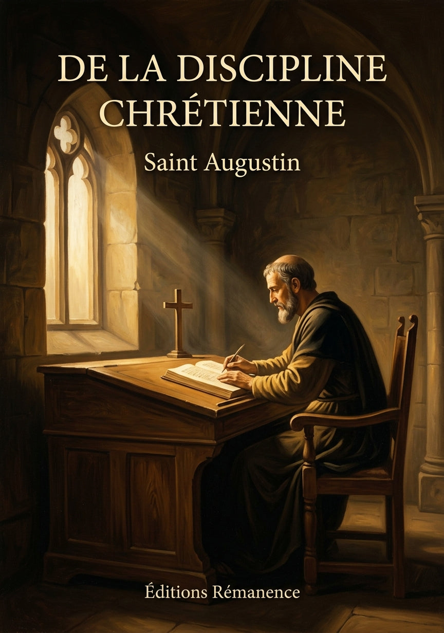 De la discipline chrétienne - Saint Augustin (Couverture)