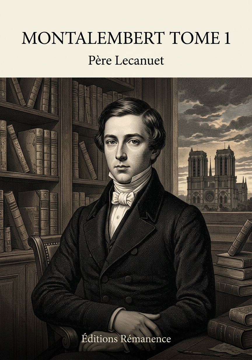 Montalembert Tome 1 - Père Lecanuet (Couverture)