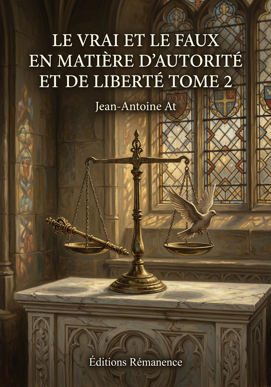 Le vrai et le faux en matière d'autorité et de liberté Tome 2 - Jean-Antoine At (Couverture)