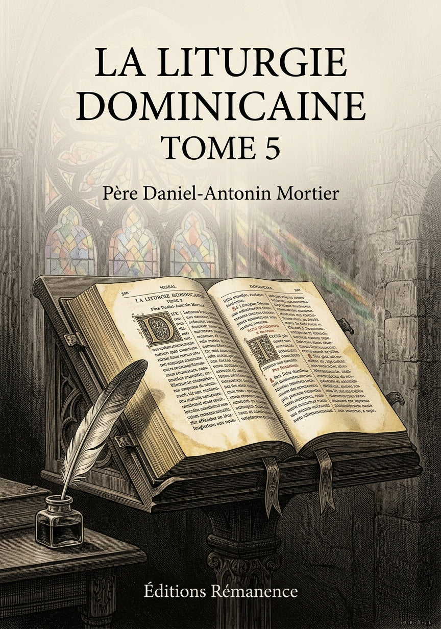 La liturgie dominicaine Tome 5 - Père Daniel-Antonin Mortier (Couverture)