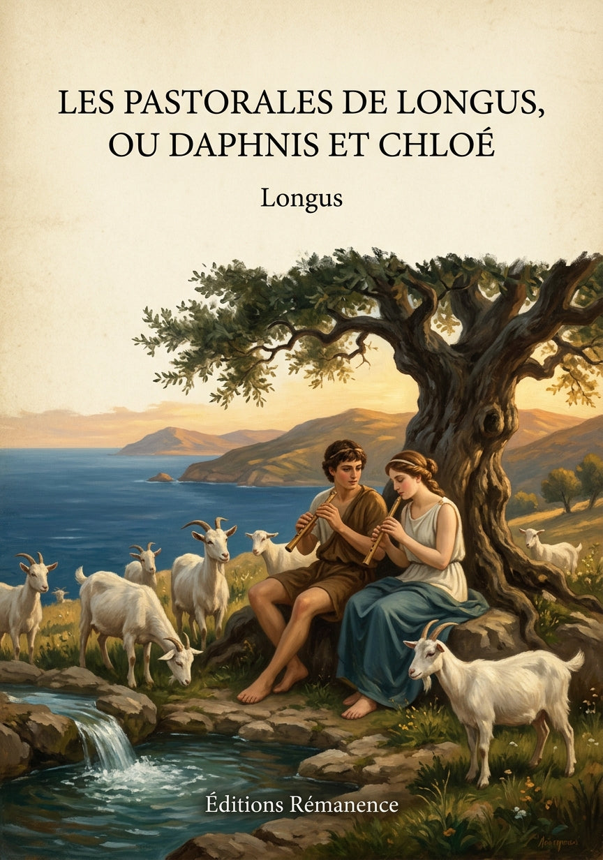 Les pastorales de Longus, ou Daphnis et Chloé - Longus (Couverture)