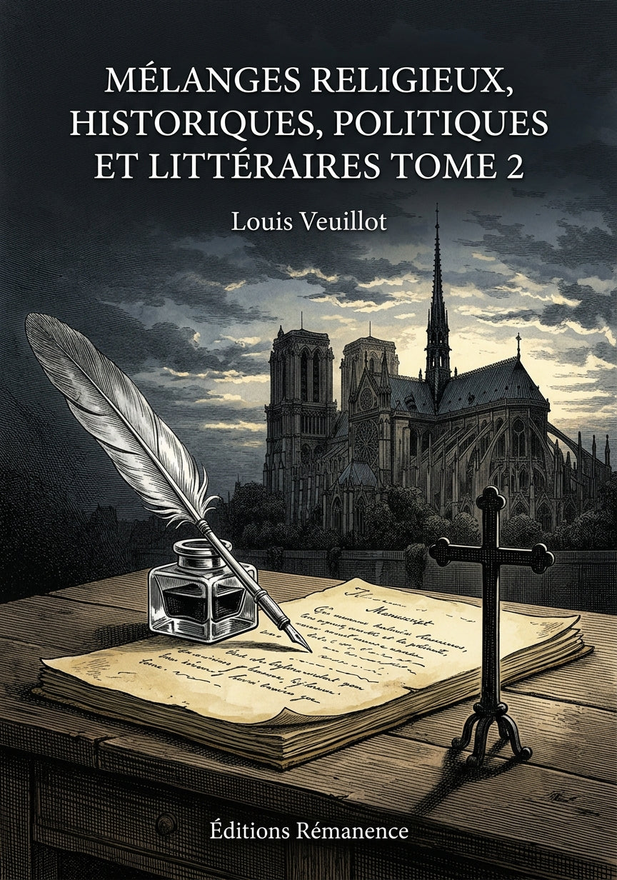 Mélanges religieux, historiques, politiques et littéraires Tome 2 - Louis Veuillot (Couverture)