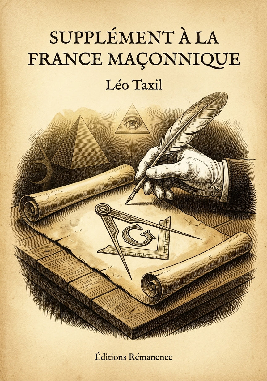 Supplément à la France maçonnique - Léo Taxil (Couverture)