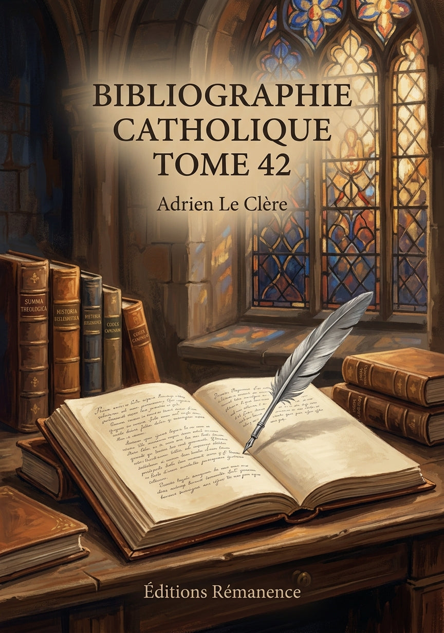 Bibliographie catholique Tome 42 - Adrien Le Clère (Couverture)