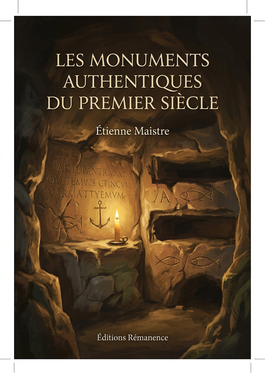Les monuments authentiques du premier siècle - Étienne Maistre (Couverture)