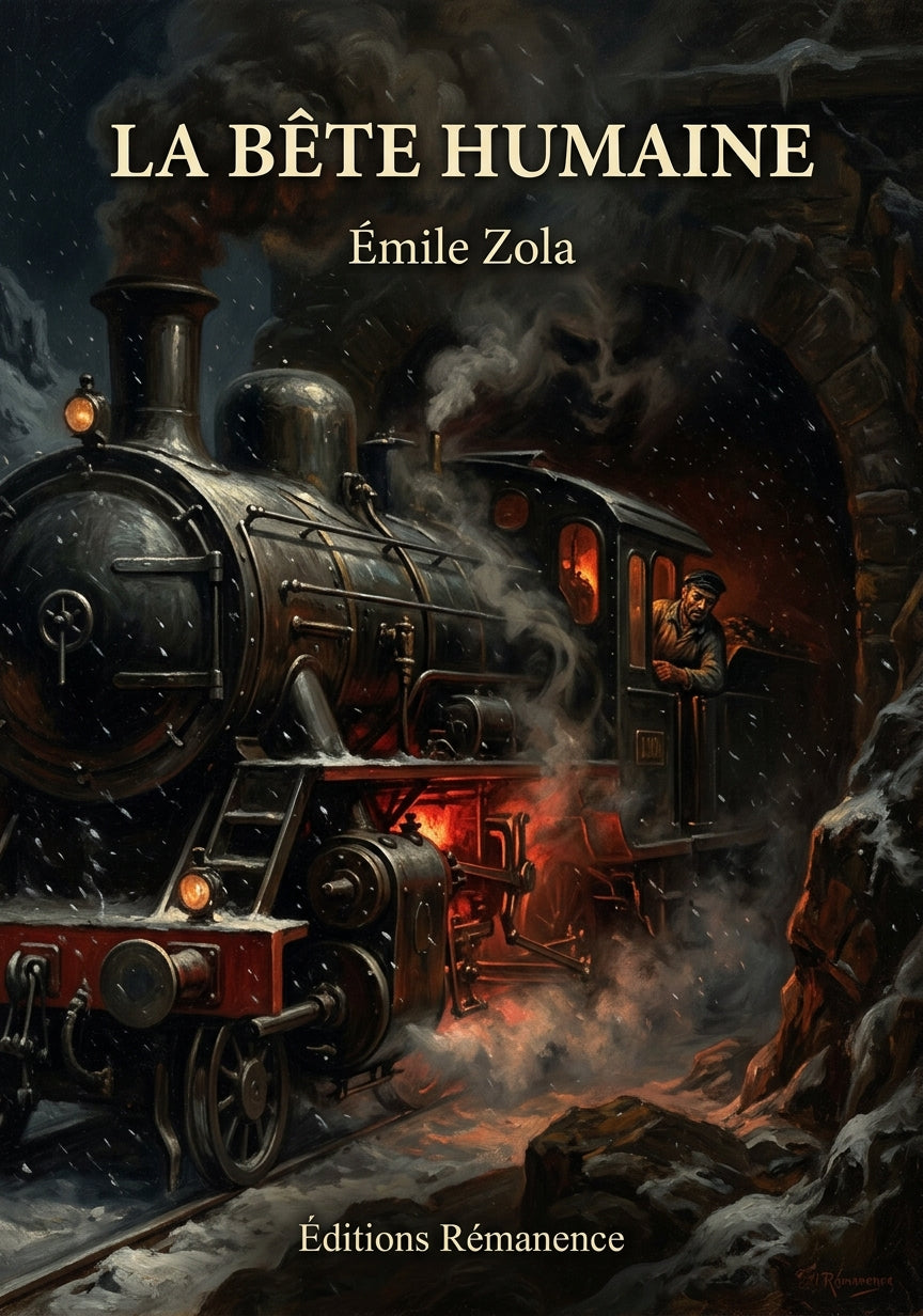 La Bête humaine - Émile Zola (Couverture)