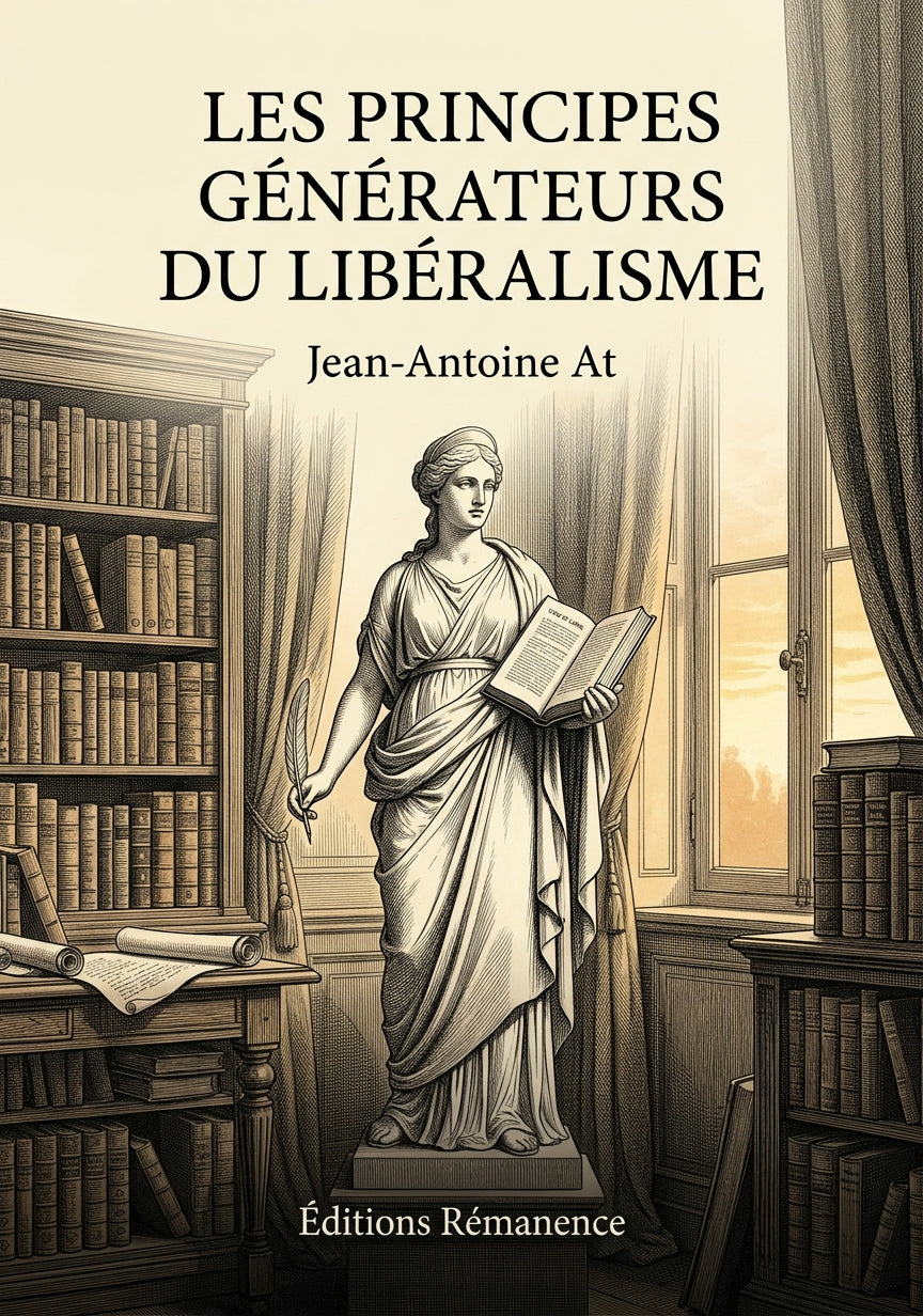 Les principes générateurs du libéralisme - Jean-Antoine At (Couverture)