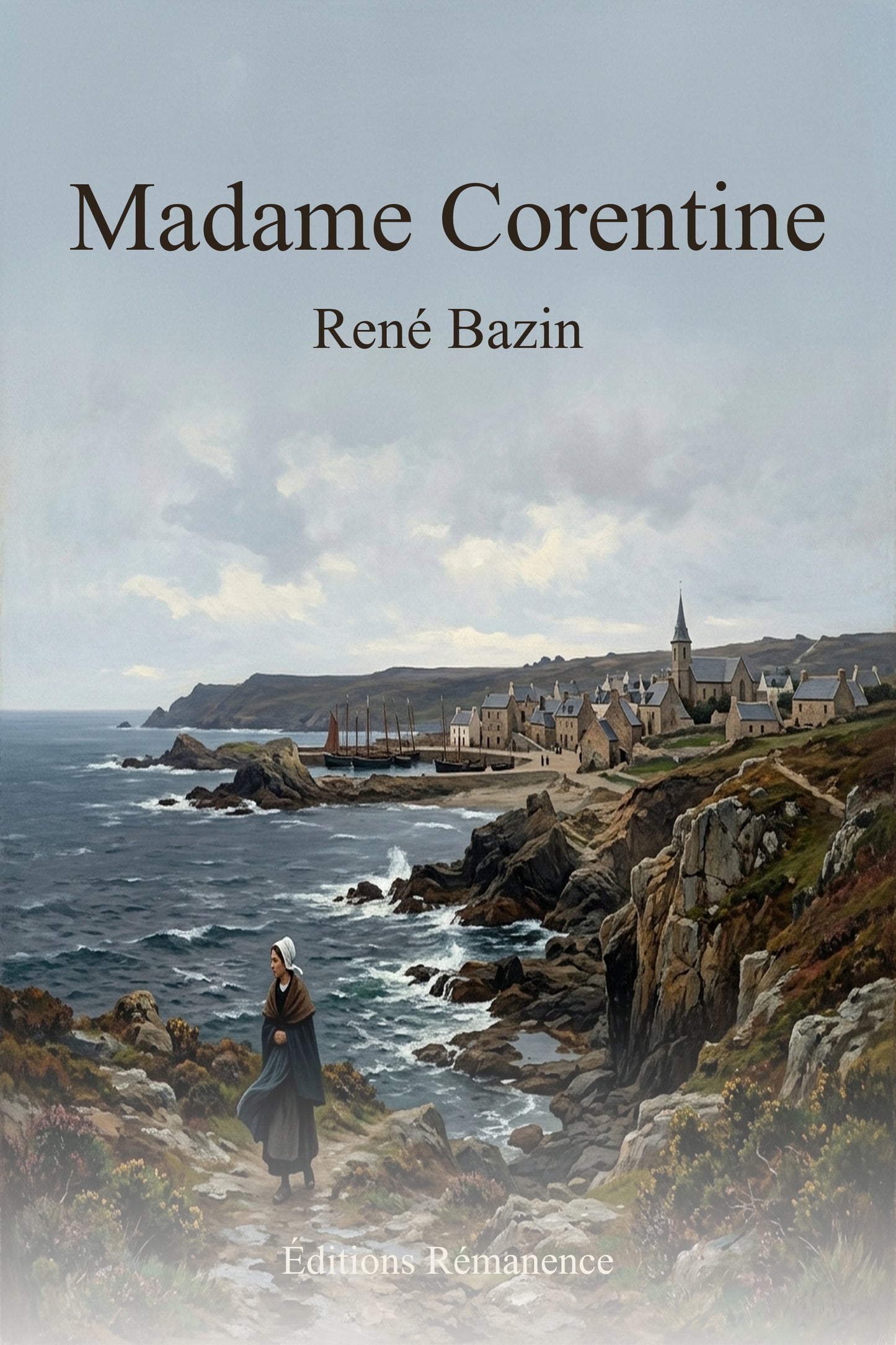 Couverture Éditions Rémanence - Madame Corentine - René Bazin