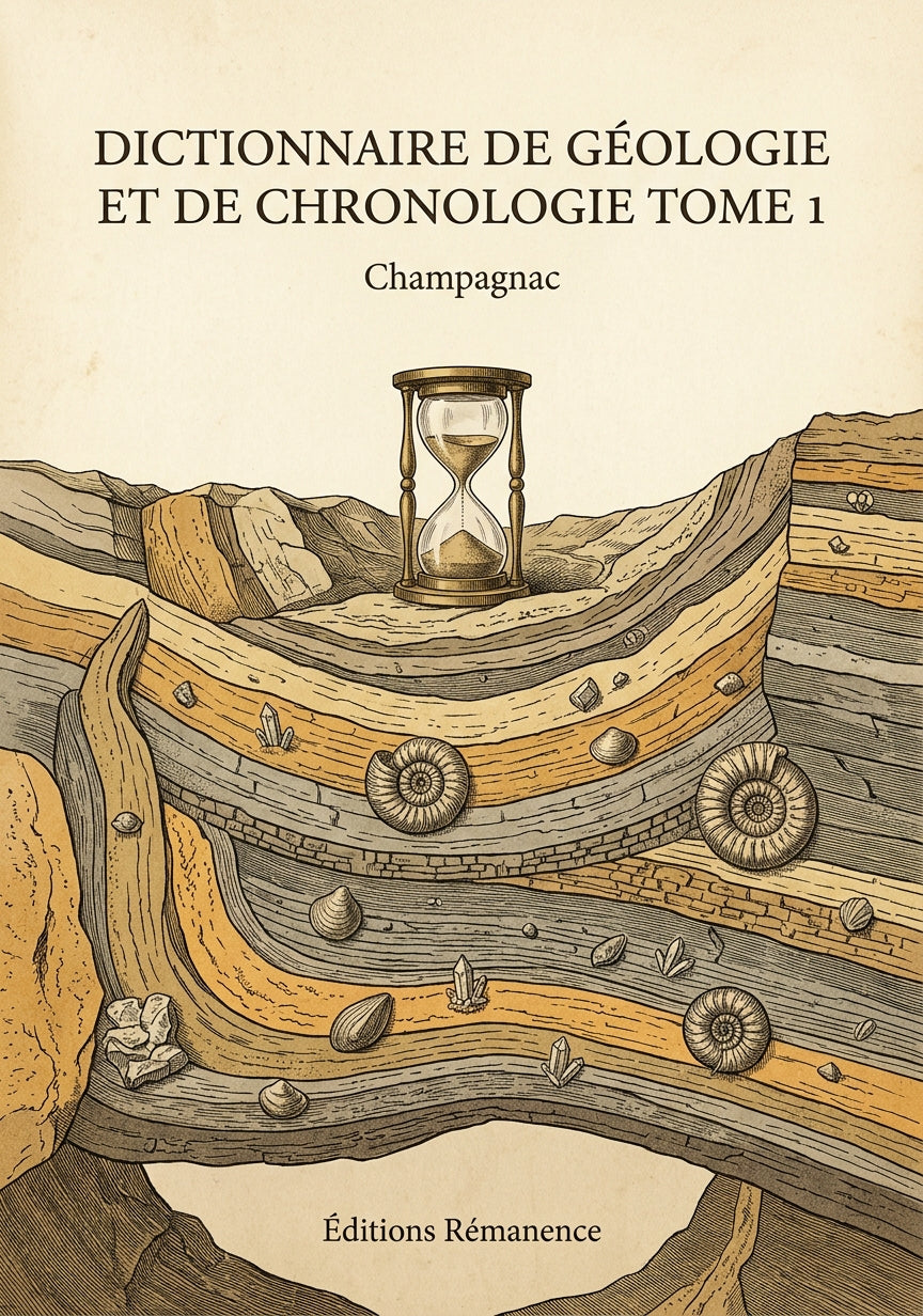 Dictionnaire de géologie et de chronologie Tome 1 - Champagnac (Couverture)