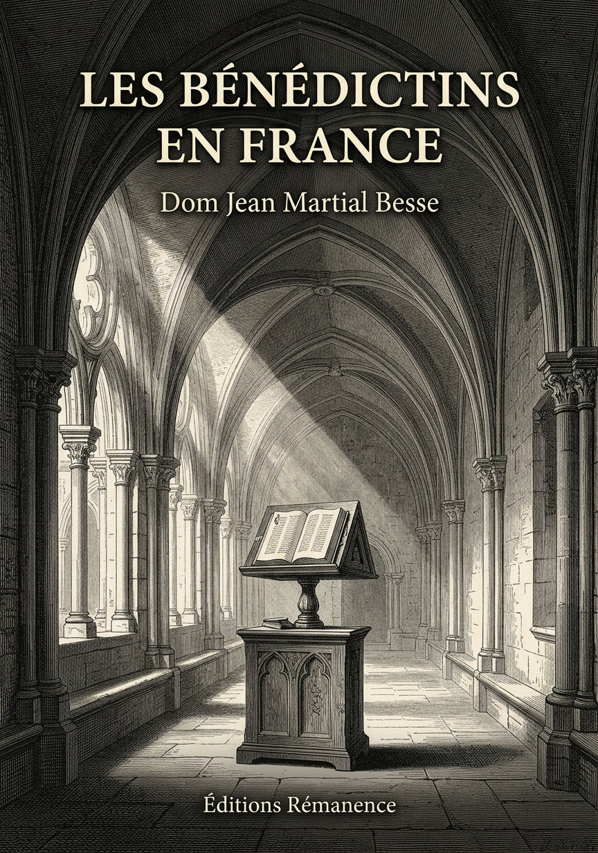 Les Bénédictins en France - Dom Jean Martial Besse (Couverture)