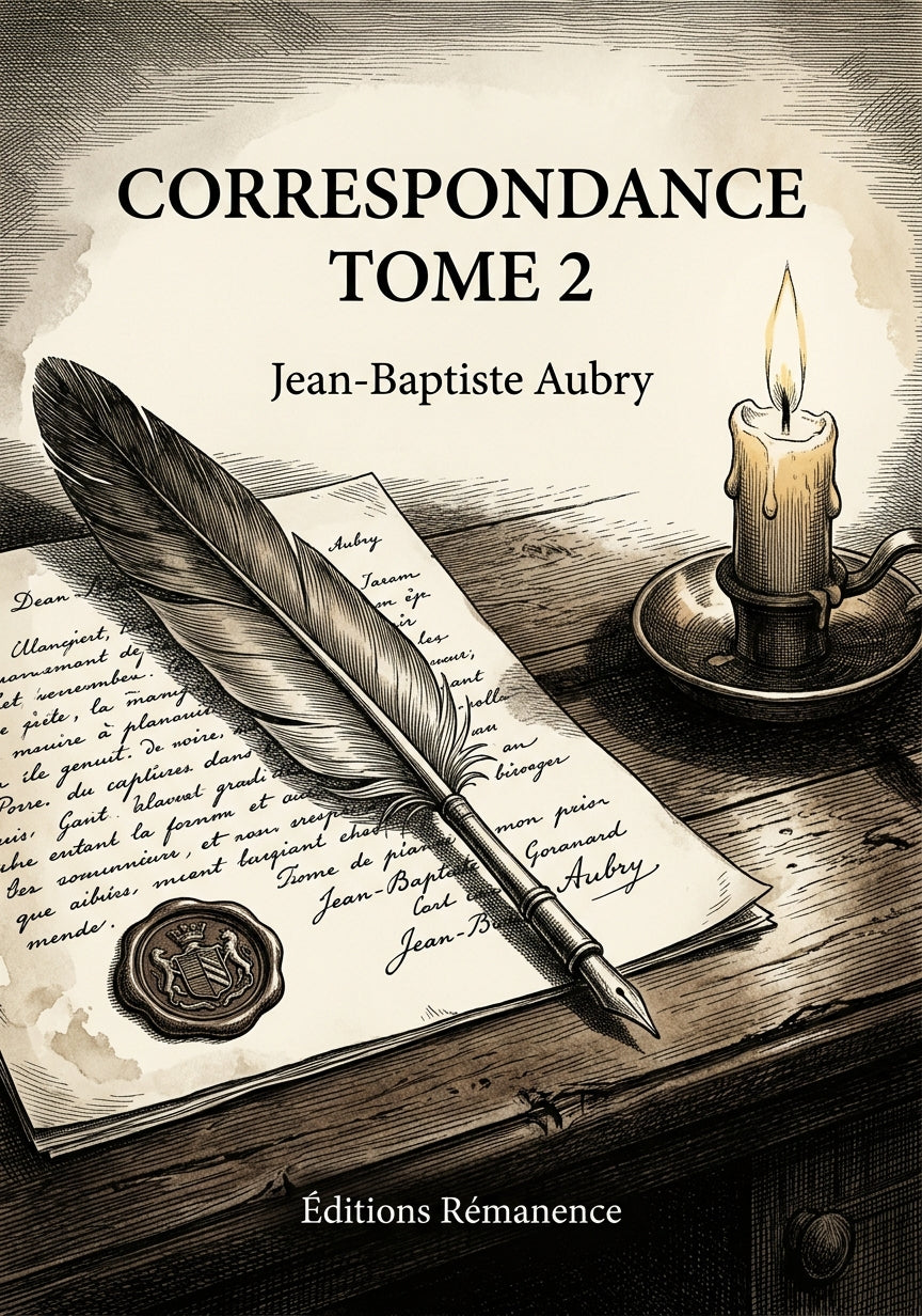 Correspondance Tome 2 - Jean-Baptiste Aubry (Couverture)