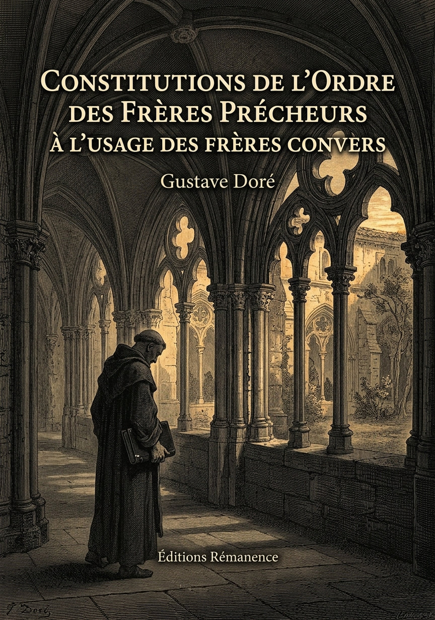 Constitutions de l'ordre des frères précheurs à l'usage des frères convers - (Couverture)