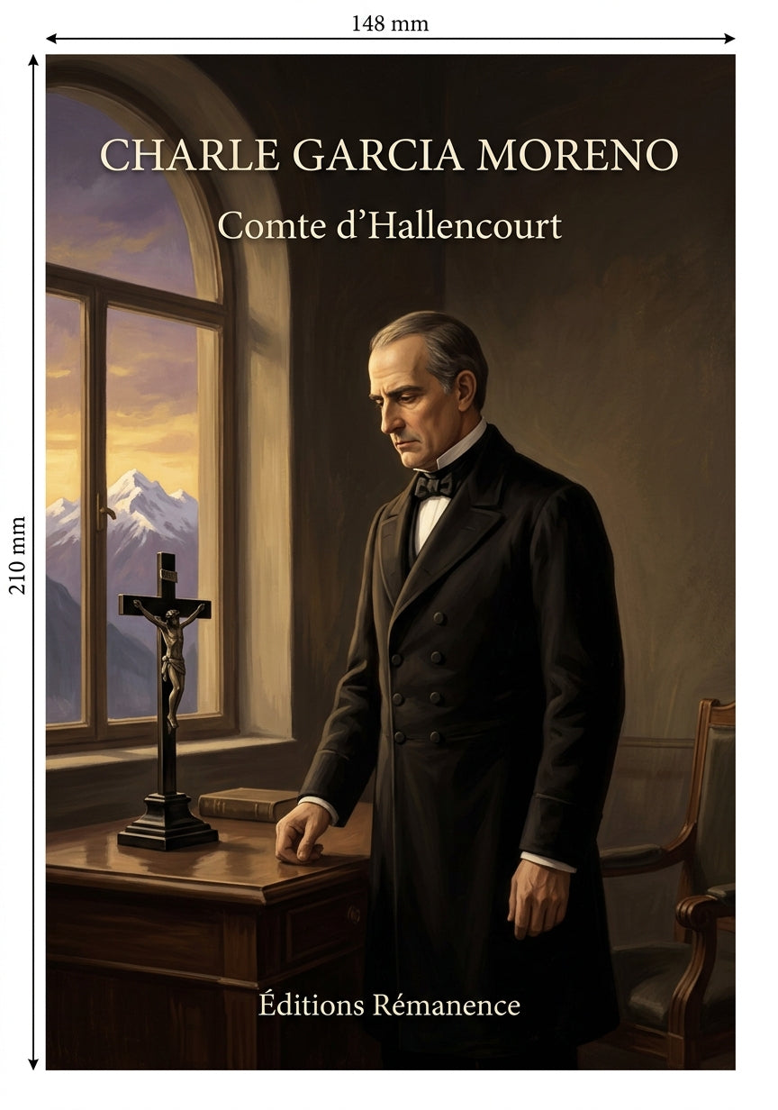 Charle Garcia Moreno - Comte d'Hallencourt (Couverture)
