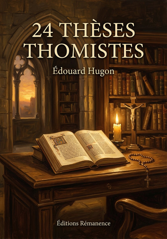24 thèses thomistes - Édouard Hugon (Couverture)