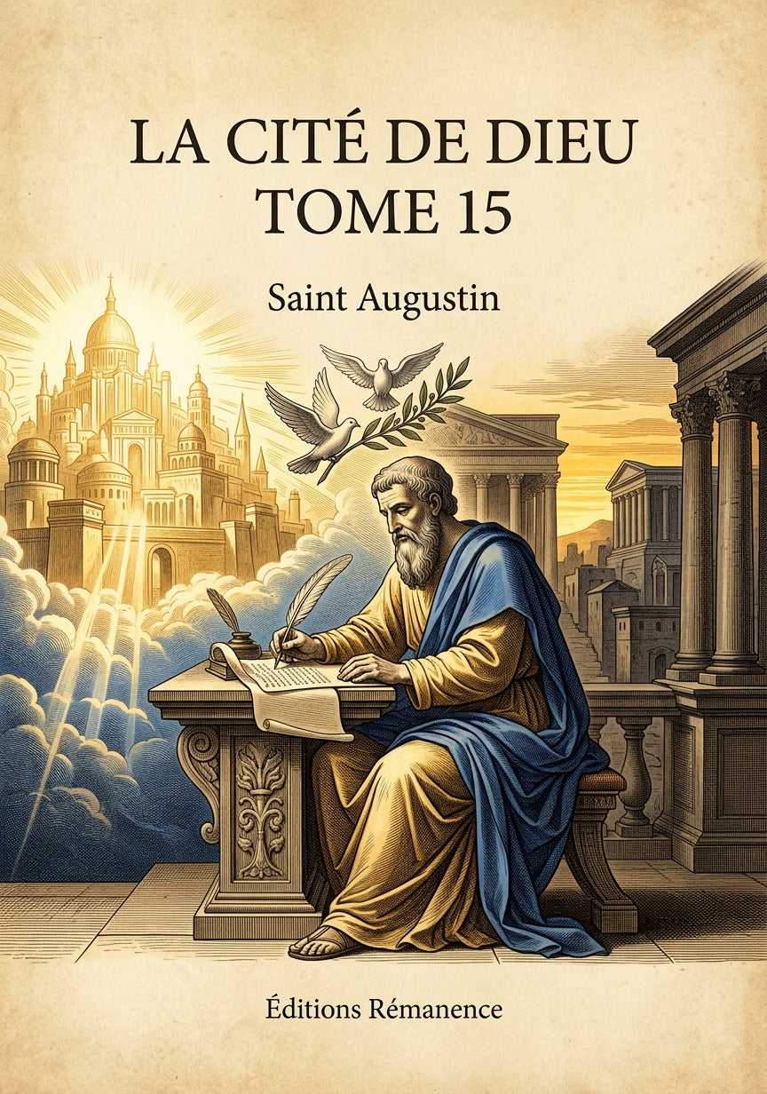 La cité de Dieu Tome 15 - Saint Augustin (Couverture)
